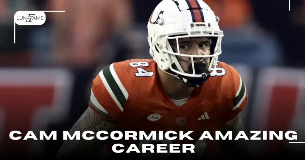 Cam McCormick Amazing Career