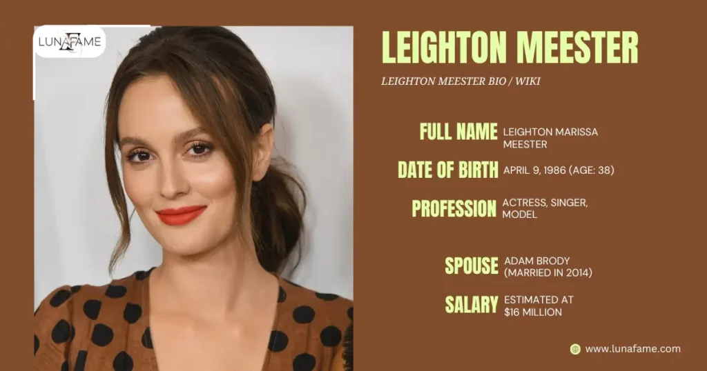 Who is Leighton Meester?