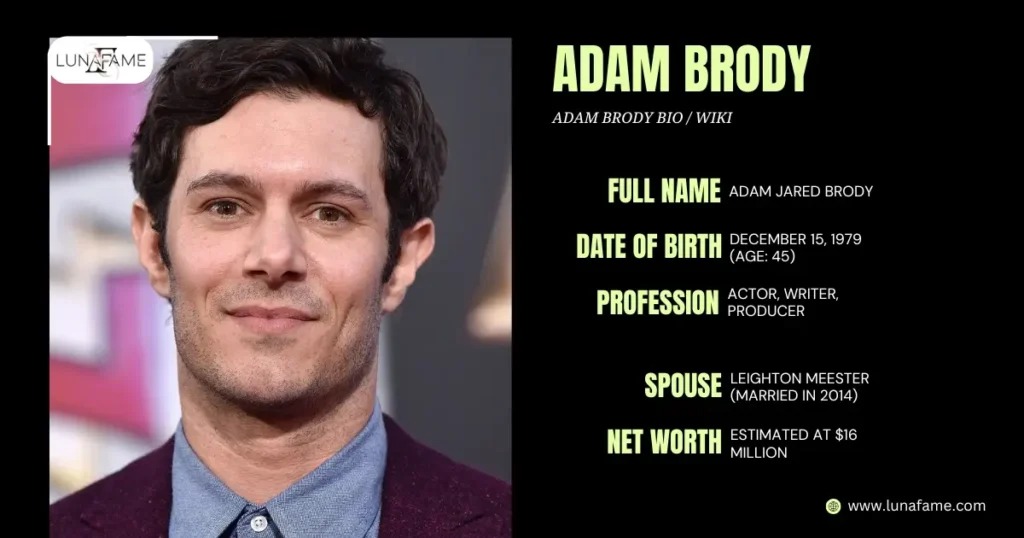 Adam Brody Bio / Wiki