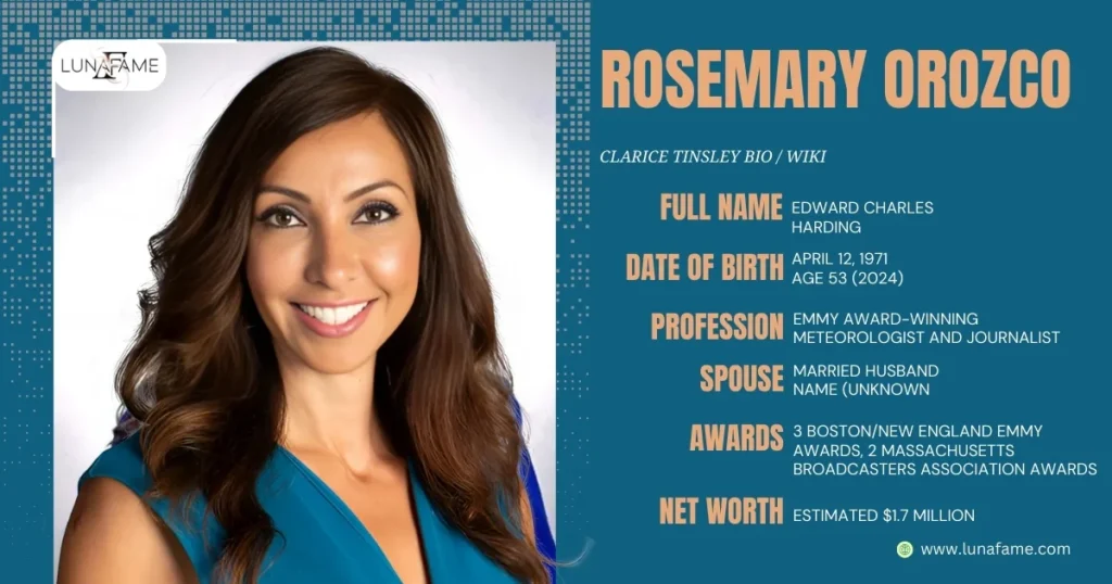 Rosemary Orozco: Emmy-Winning Meteorologist, Career, Net Worth, and Personal Life