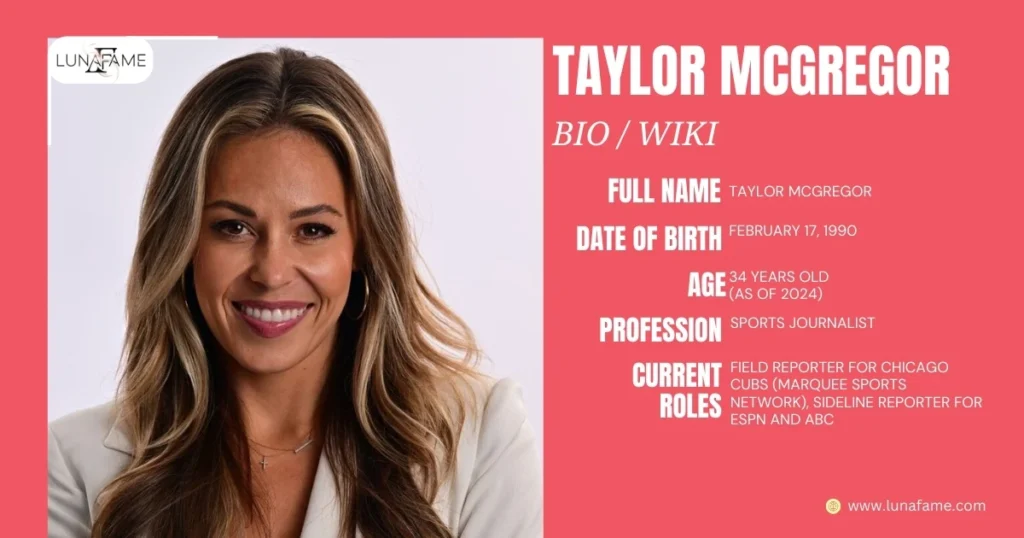 Taylor McGregor Sports Journalist Bio